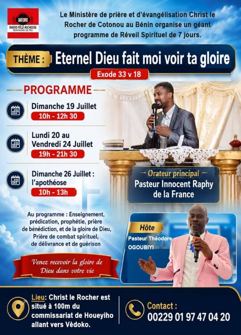 Programme de réveil spirituel à Cotonou, Bénin
